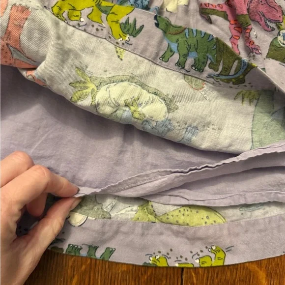 Mini Boden Girls Dinosaur Family Pull On Skirt - Picture 2 of 6